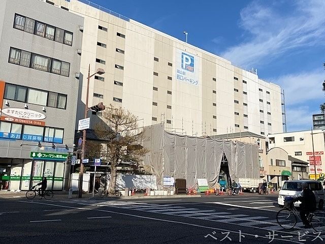 JR岡山駅西口パーキング東隣に１１階建マンションできる